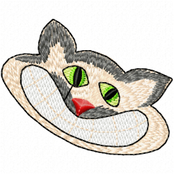 Cats Embroidery Design 7 Cats Embroidery Design 7